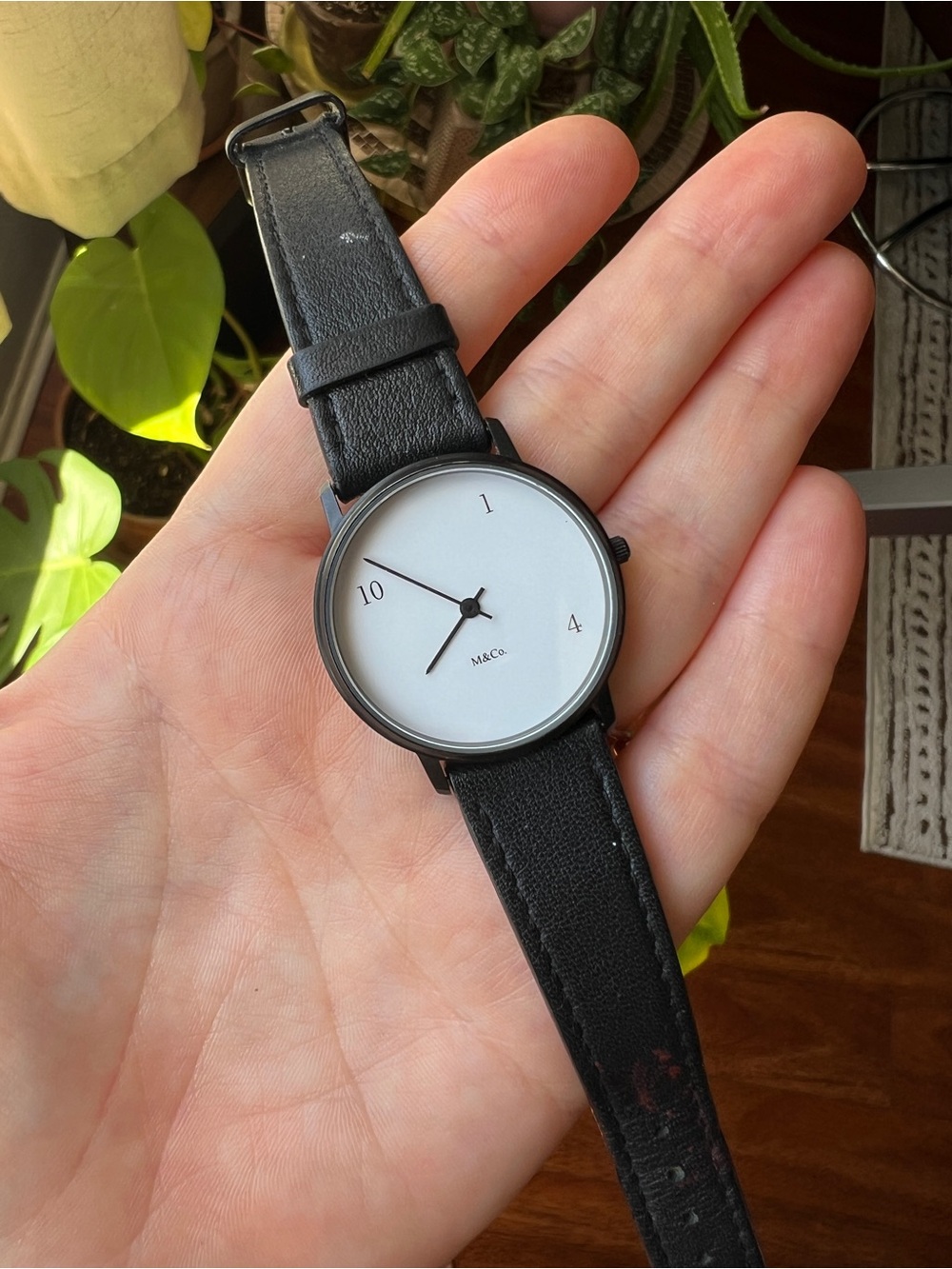🕓 Rare Vintage M&Co Tibor Kalman "10-One-4" Minimalist Watch MoMA 🕓